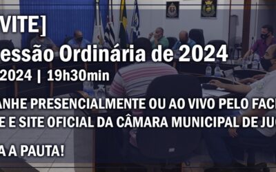 @Slide – Convite – Décima Sexta Sessão Ordinária de 2024